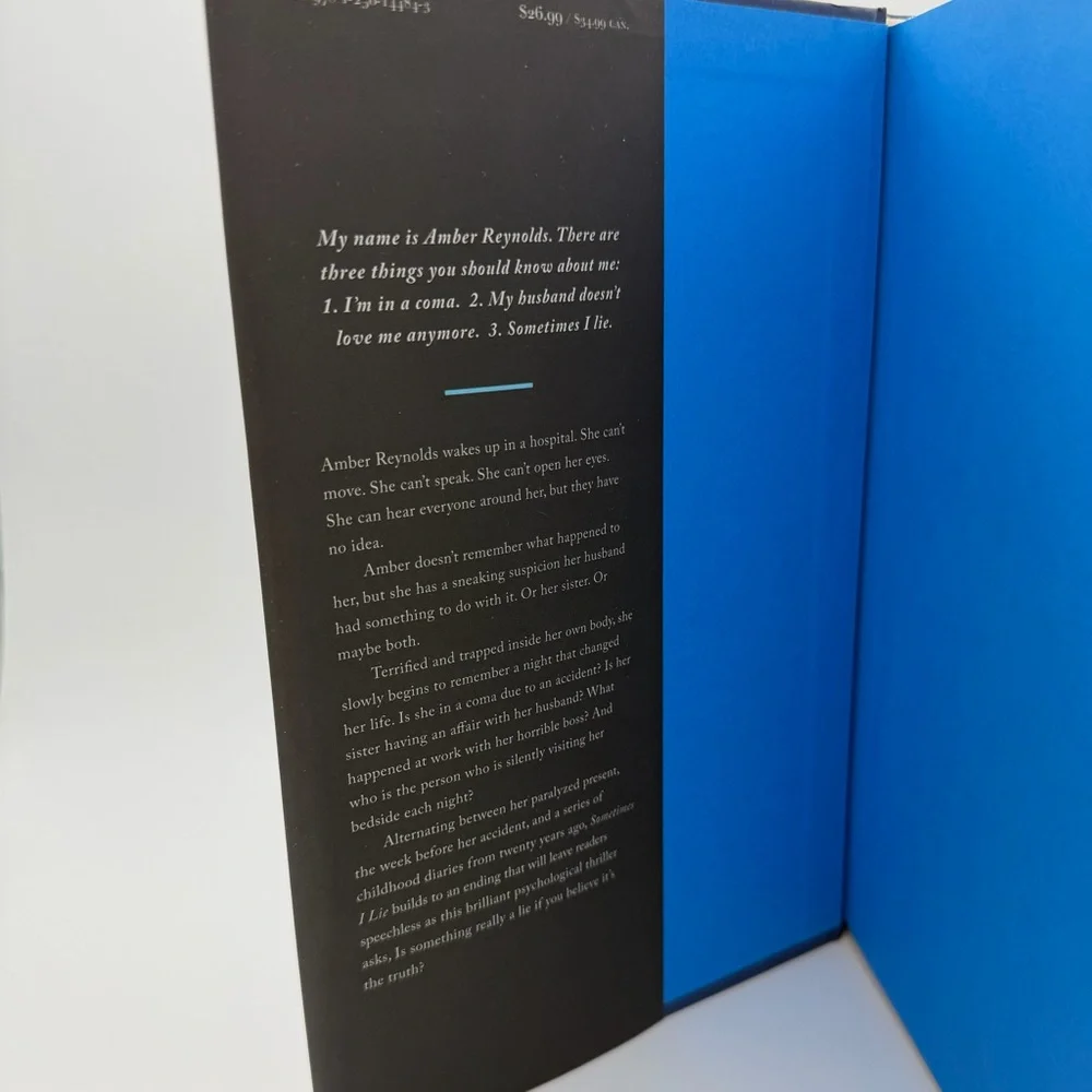 Sometimes I Lie by Alice Feeney - Hardcover - Picture 3 of 4